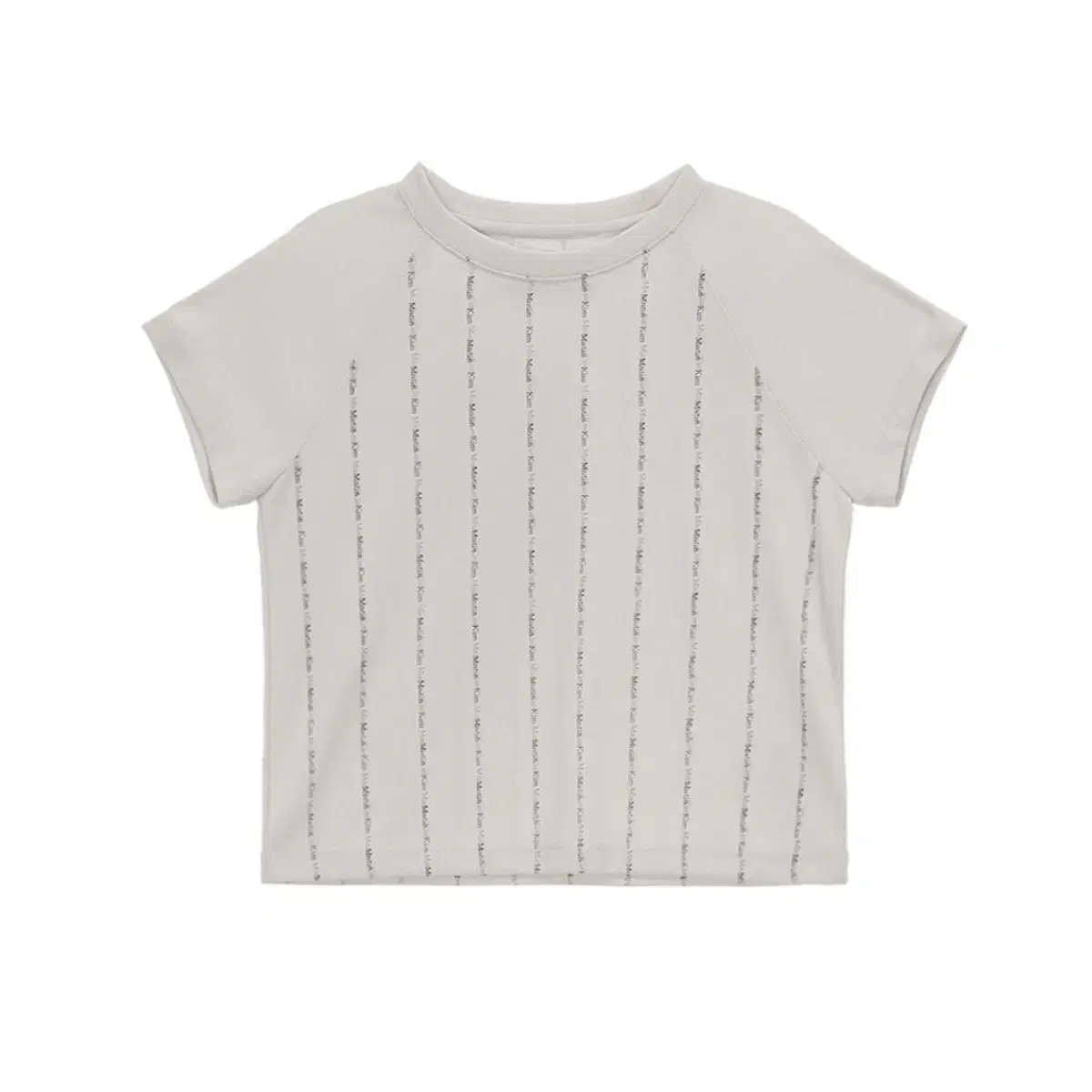 (택포) 마뗑킴 matinkim LOGO PRINT RAGLAN TOP